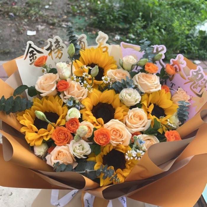 济南市中区送高考生什么花